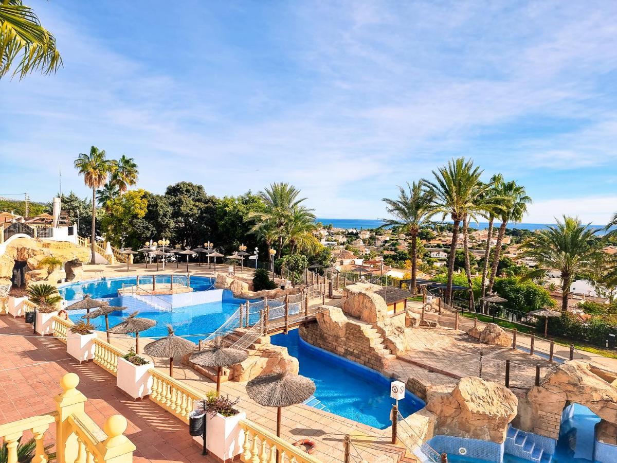 Апартаменты The View: Sea, Mountain, Terrace, Swimming Pool Кальпе Экстерьер фото