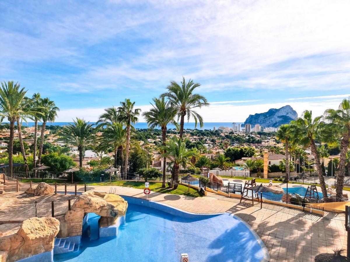Апартаменты The View: Sea, Mountain, Terrace, Swimming Pool Кальпе Экстерьер фото
