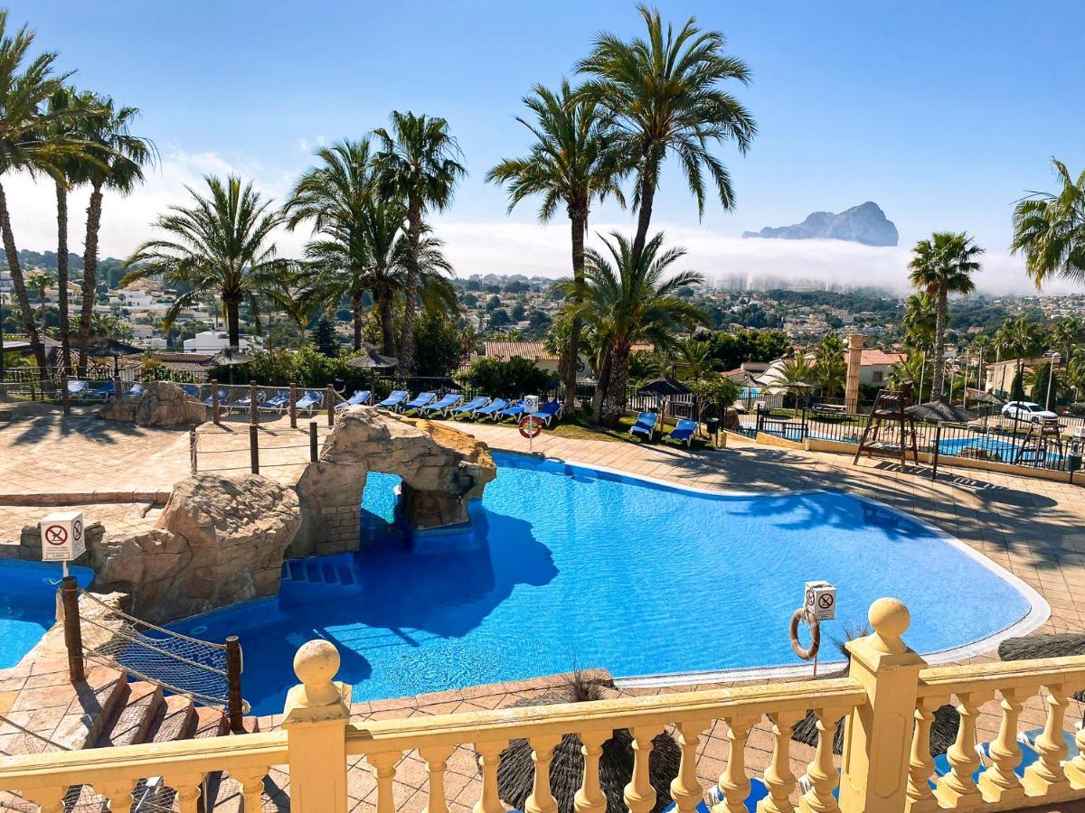 Апартаменты The View: Sea, Mountain, Terrace, Swimming Pool Кальпе Экстерьер фото